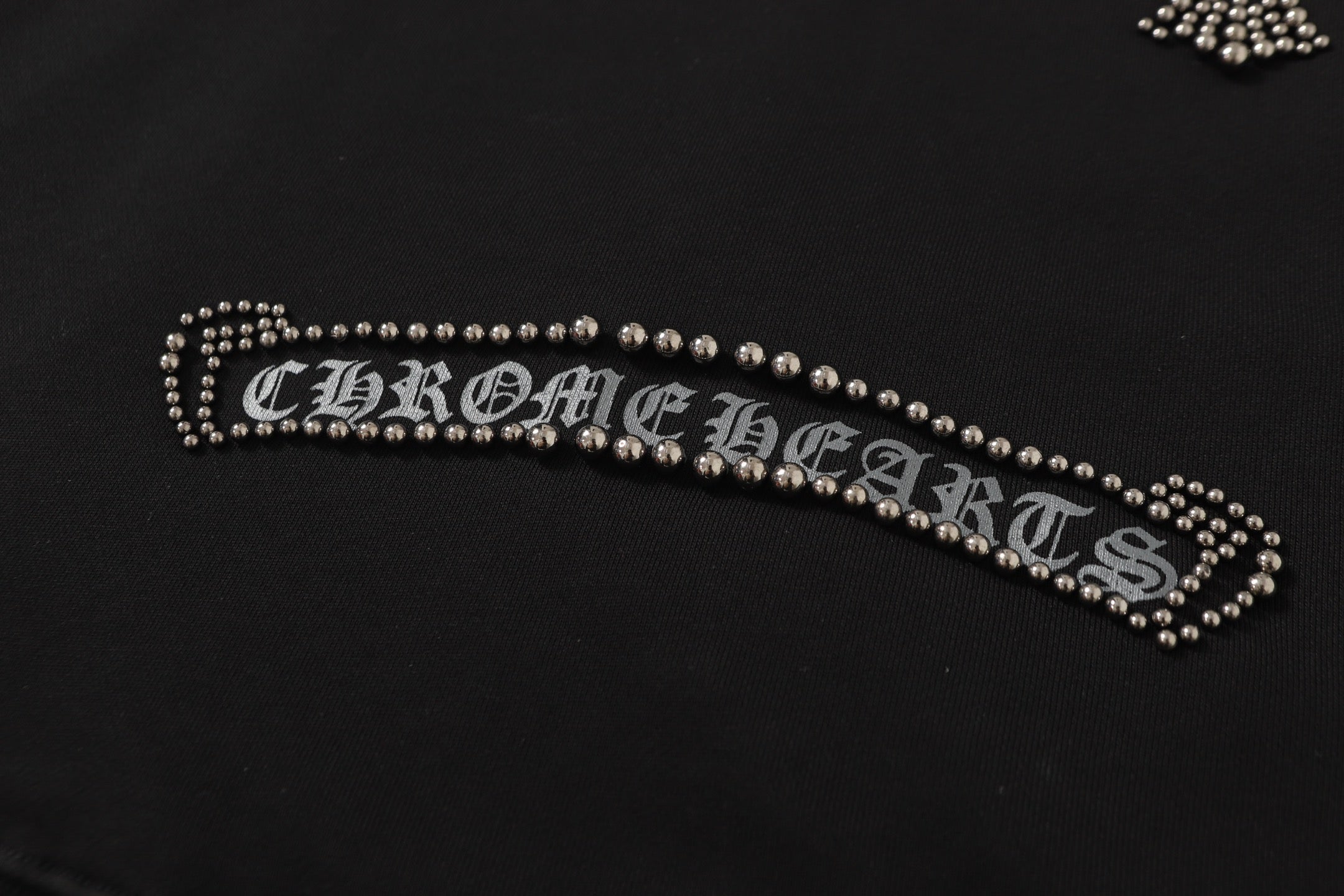 Rhinestone Cross Hoodie - Black Gothic Streetwear Sweatshirt 2633